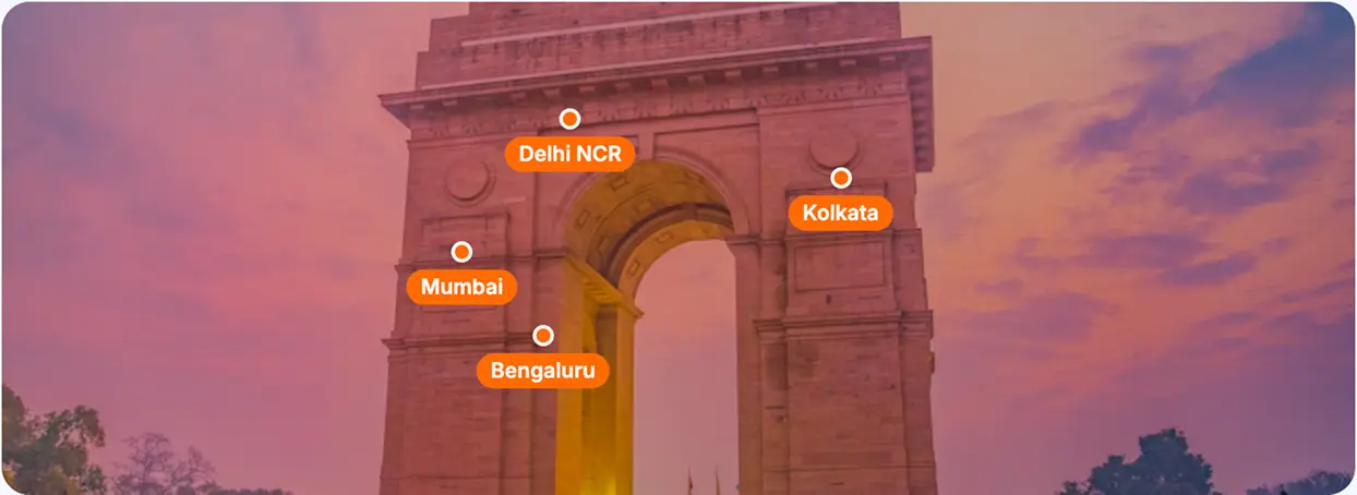 India Coverage Map